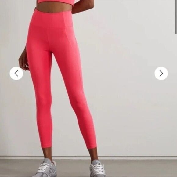 Girlfriend Collective Compressive High Rise Leggings Pink 4008 Size Extra Large - Picture 1 of 7
